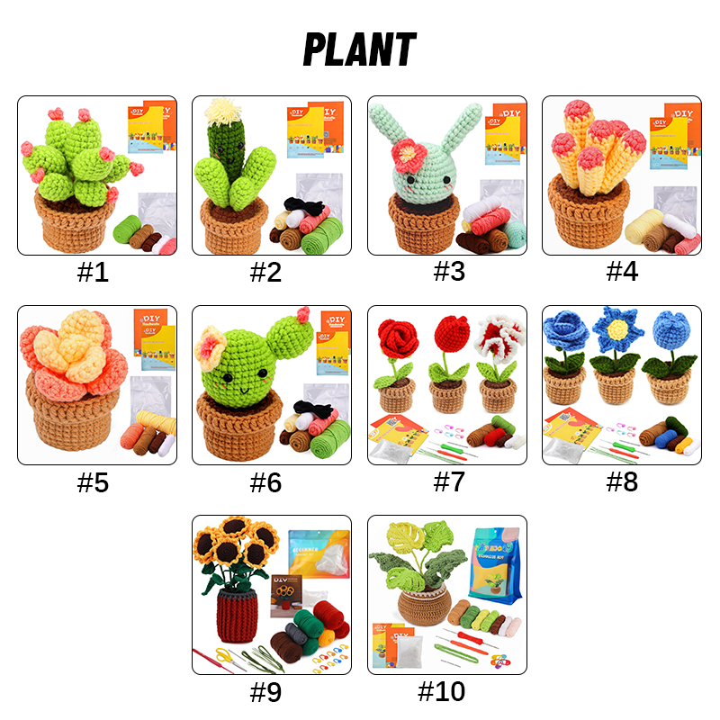 Doll Crochet Material Pack