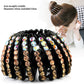 Rhinestone Bird'S Nest Curler