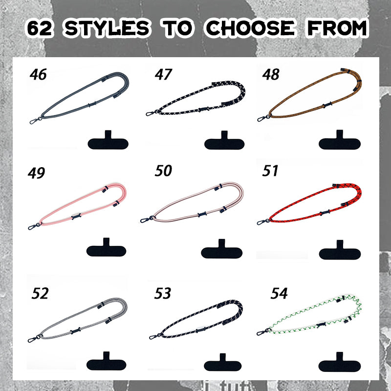 Adjustable Mobile Phone Lanyard With Spacer