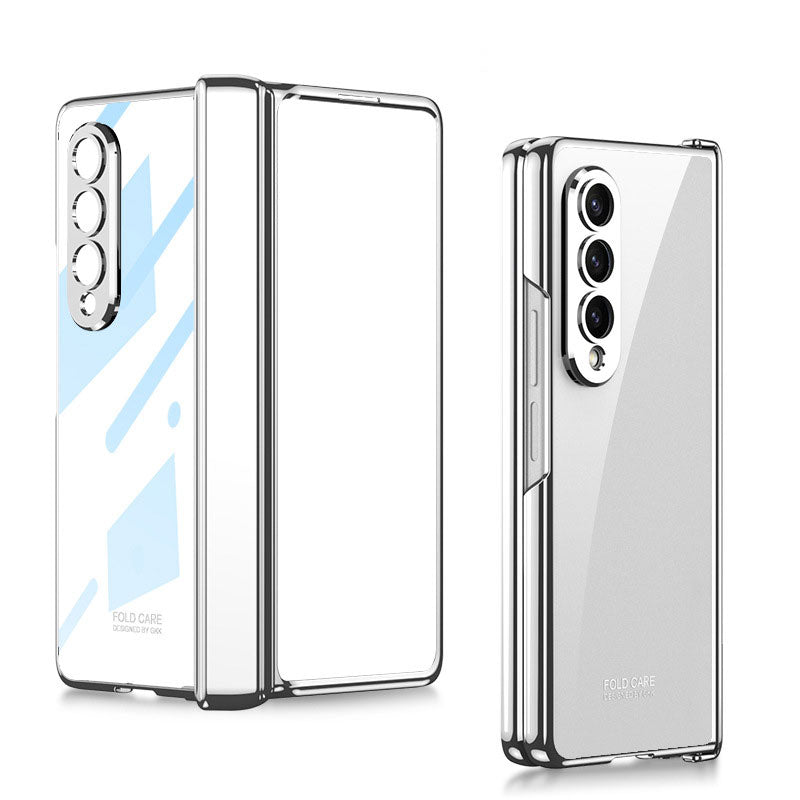 Transparent Magnetic Hinge Phone Case
