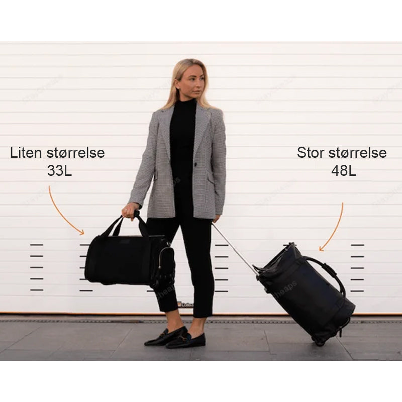 Den Konvertible Duffle Garment Bagasjen 🧳/The Convertible Duffle Garment Luggage 🧳