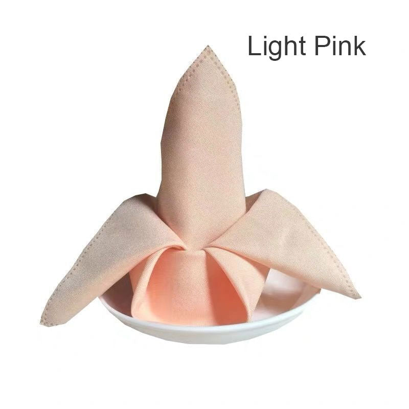 Solid Color Cloth Napkin