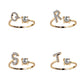 Adjustable Letter Ring