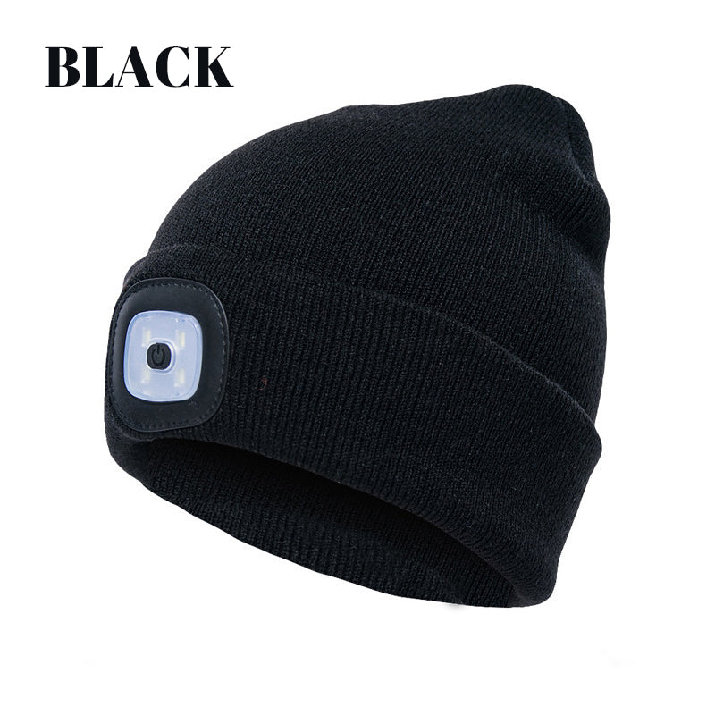 Led Lighting Knitted Hat