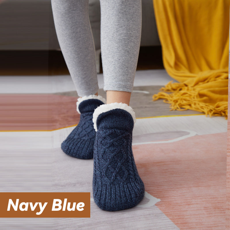 Velvet Thickened Floor Socks