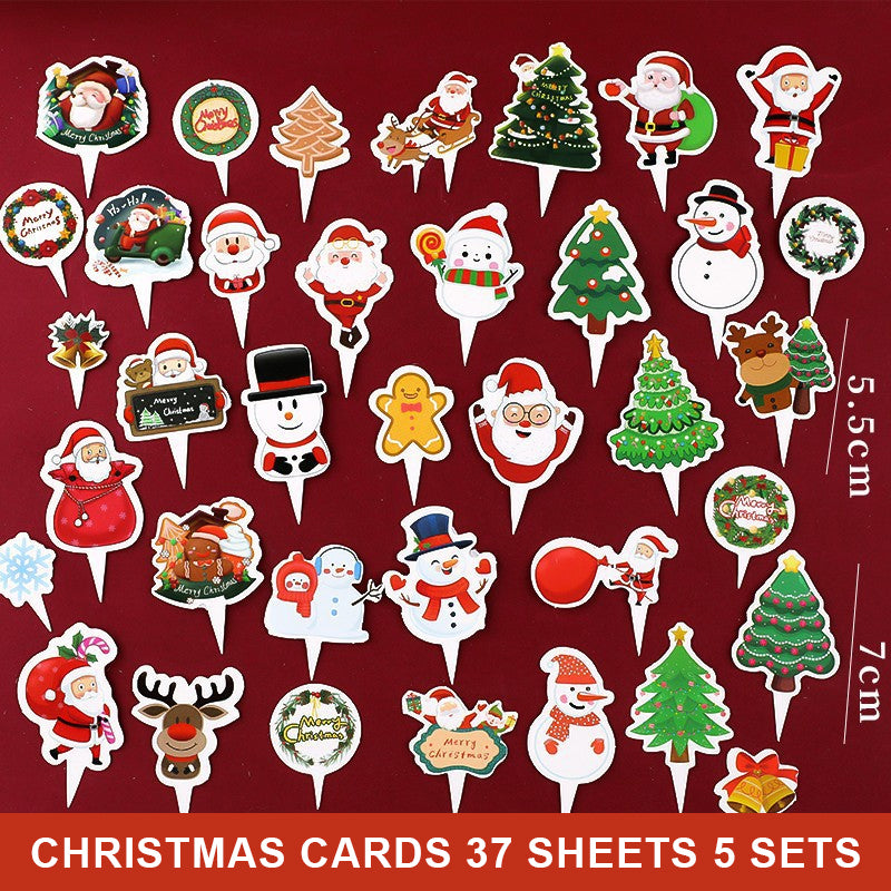 Christmas Cake Box Paper Cup