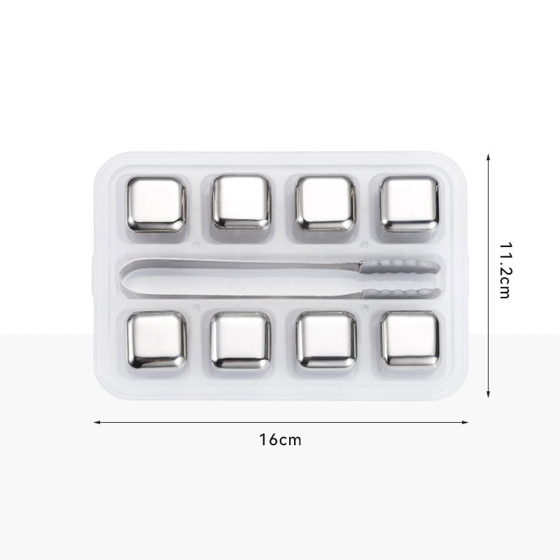 Stainless Steel Ice Cubes