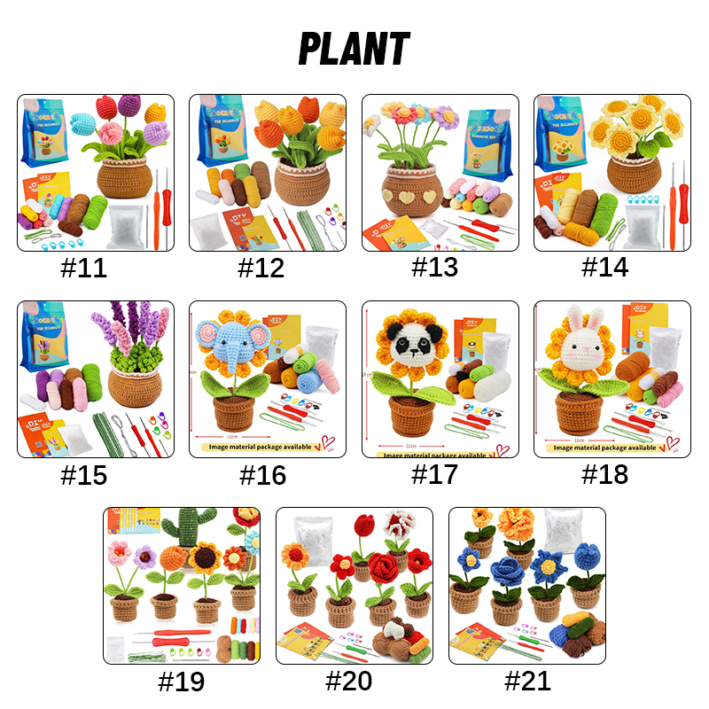 Doll Crochet Material Pack