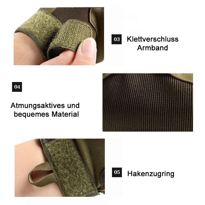 Taktische Outdoor-Vollfingerhandschuhe/actical Fitness Cycling Touch Gloves