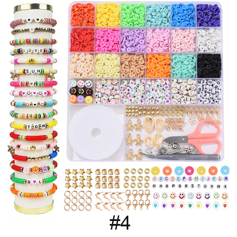 Clay Beads Bracelet Making Kit