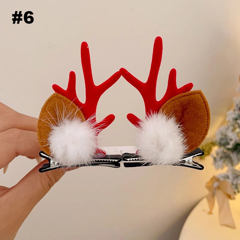 Christmas Antler Hair Clip