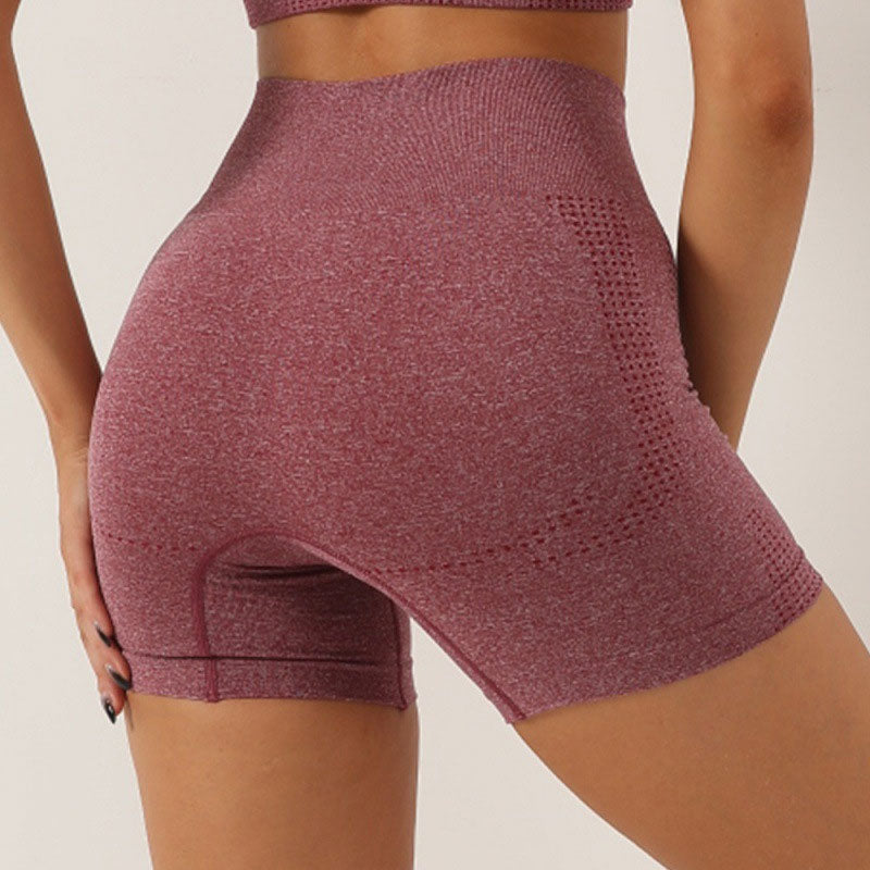 High Waist Hip Lift Yoga Shorts