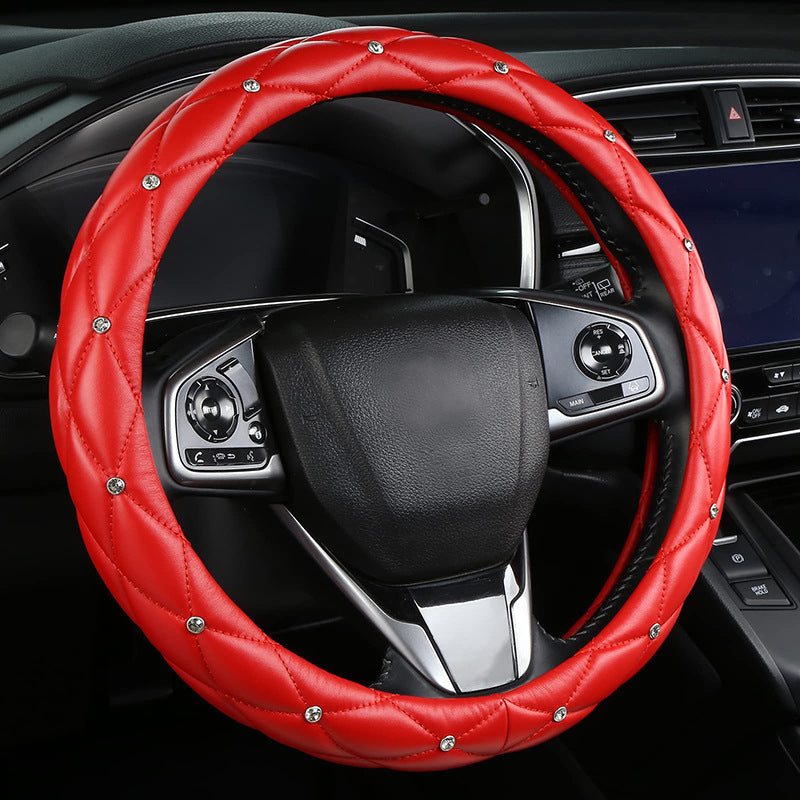 Diamond Car Steering Wheel Cover