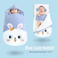 Children's Cute Winter One-Piece Sleeping Bag