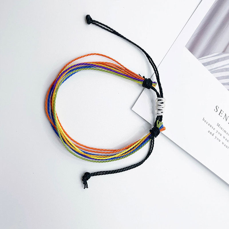 Wax Thread Handwoven Bracelet