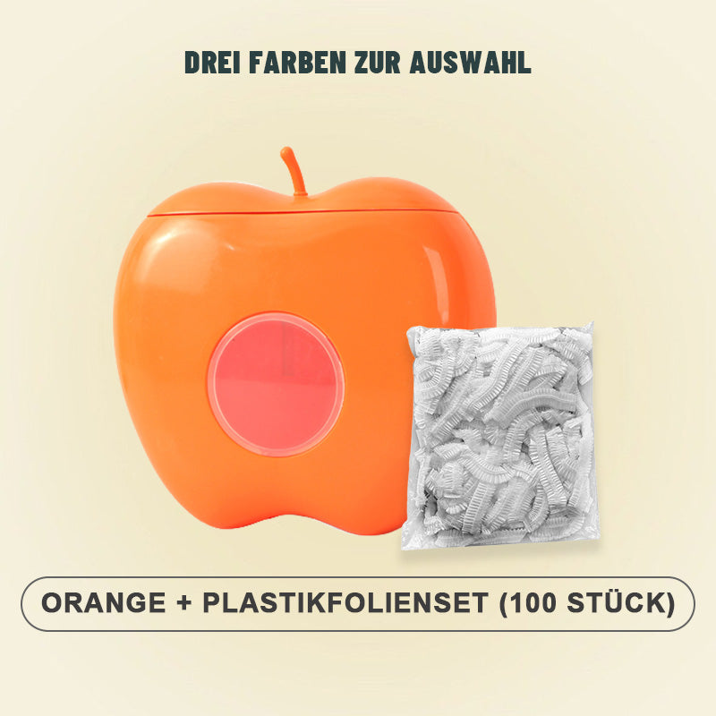 Wandmontierte Frischhaltebeutel-Entnahme- und Finishing-Box/Wall mounted fresh bag removal and finishing box