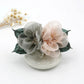 Tulle Flower Hair Net Hair Clip