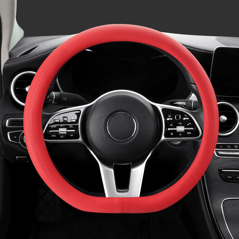 Perforated Breathable Steering Wheel Cover