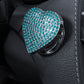 Heart Rhinestone Press Start Button Ignition Protective Cover