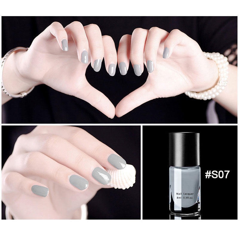Ny Avtagbar Vannbasert Neglelakk/Removable water-based nail polish