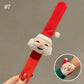 Christmas Snap Ring Buckle Bracelet
