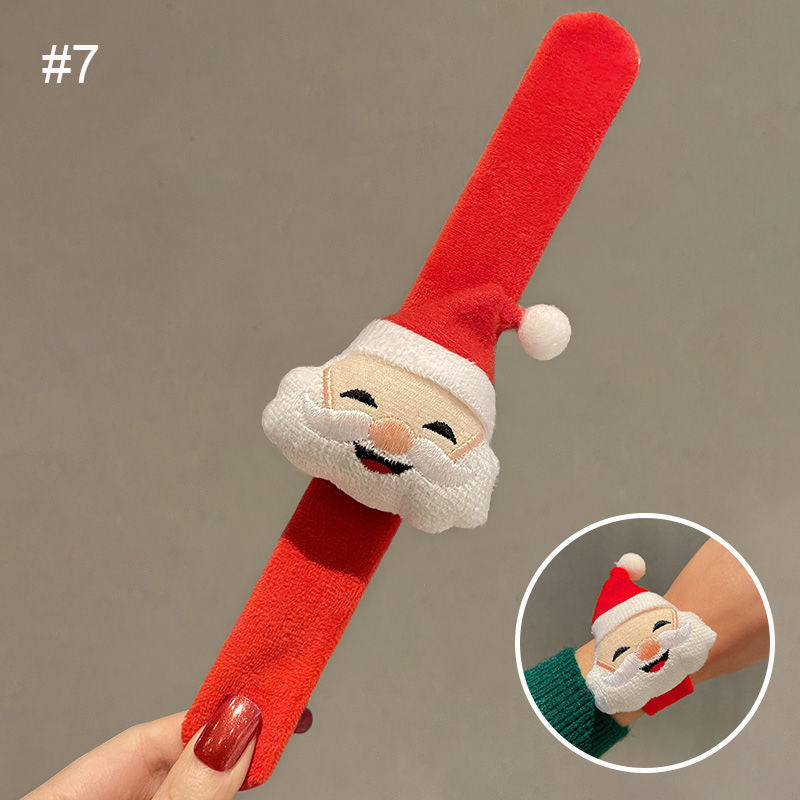 Christmas Snap Ring Buckle Bracelet