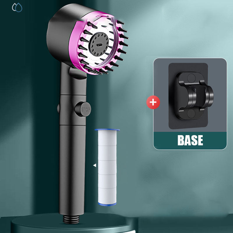 Three-Speed Supercharged Shower Head
