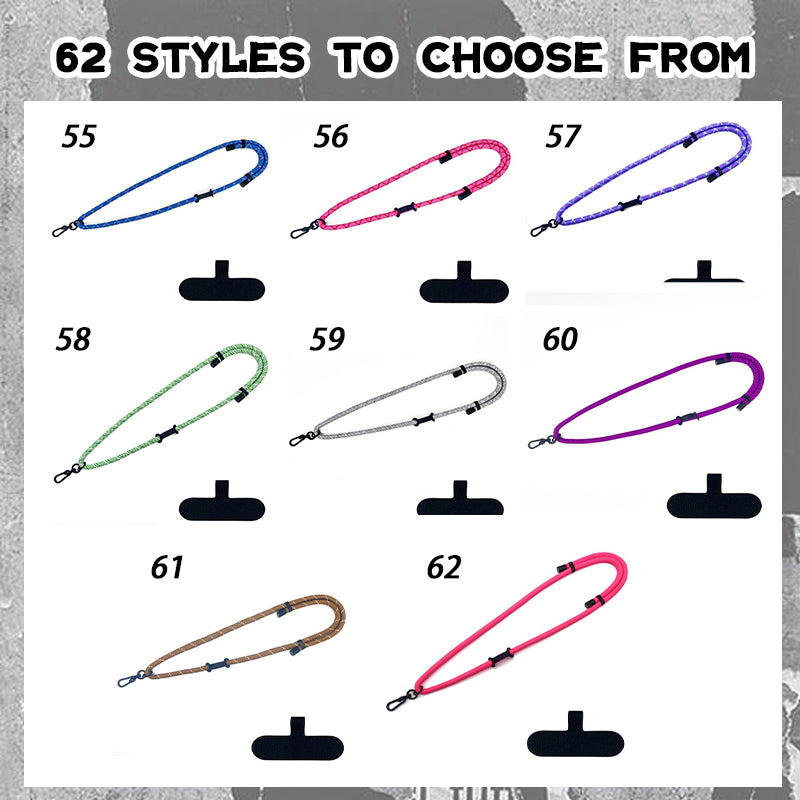 Adjustable Mobile Phone Lanyard With Spacer