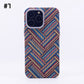 Luminous Magnetic Woven Pattern Mobile Phone Case