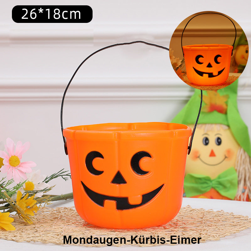 Halloween Kürbiseimer/Halloween pumpkin bucket