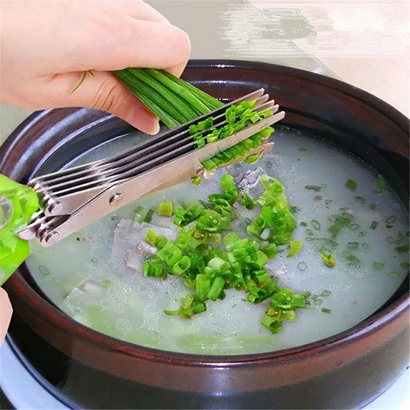 Mehrschneidige Kräuterschere