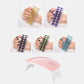 Semi-Cured Gel Nail Patch + UV Lamp