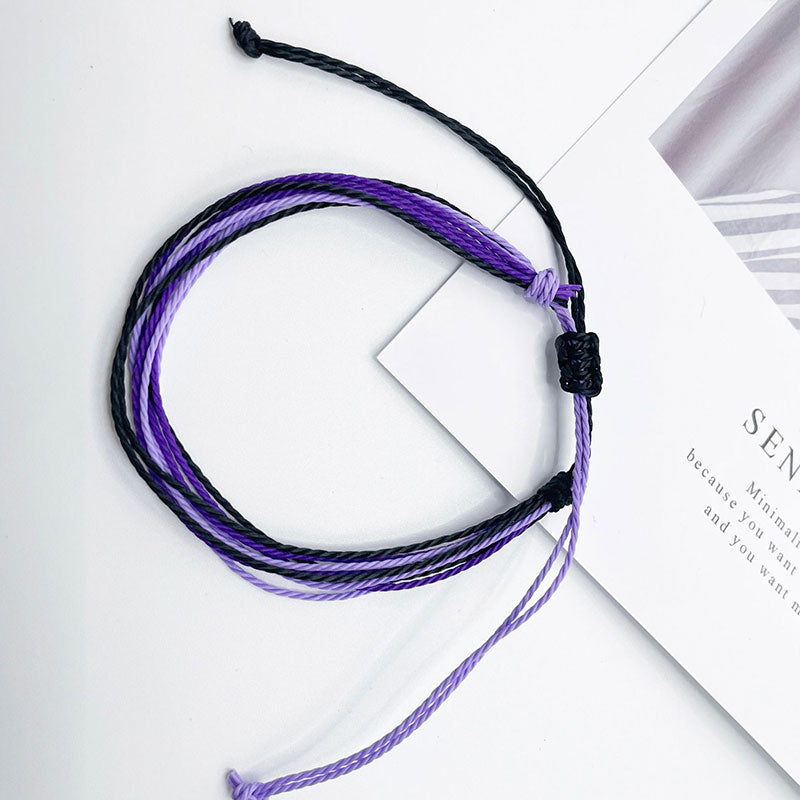 Wax Thread Handwoven Bracelet