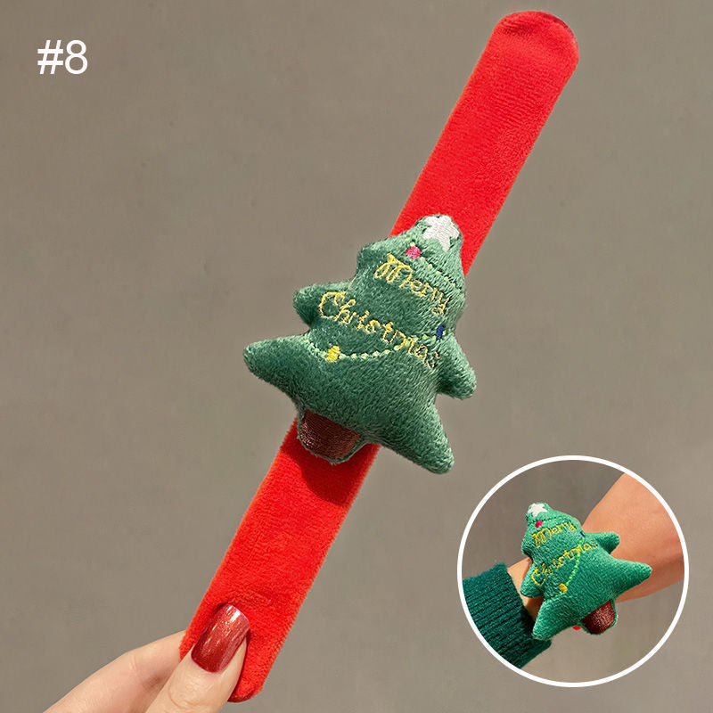 Christmas Snap Ring Buckle Bracelet