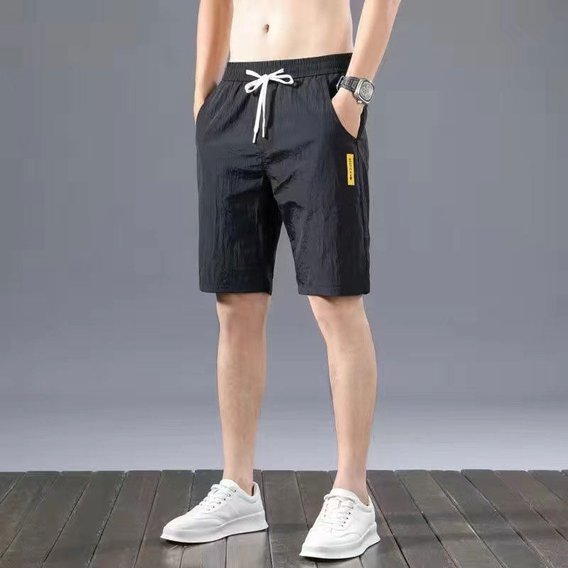 Men'S Summer Ice Silk Pants