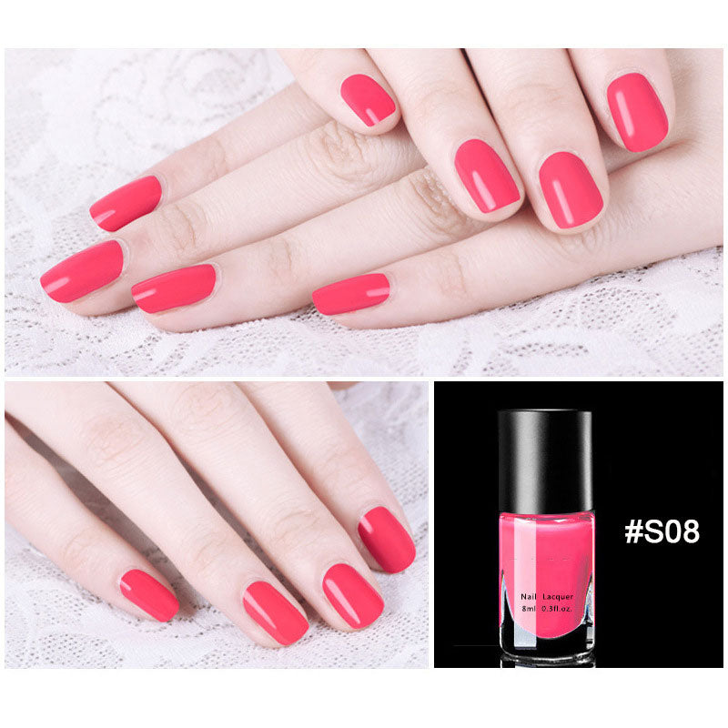 Ny Avtagbar Vannbasert Neglelakk/Removable water-based nail polish