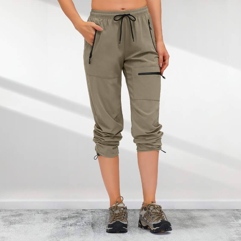 Women's Quick Dry Hiking Pants with 4 Zippered Pockets✨