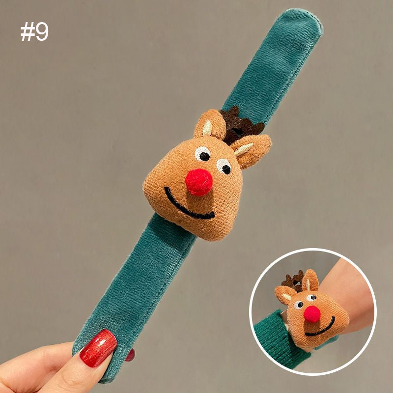 Christmas Snap Ring Buckle Bracelet