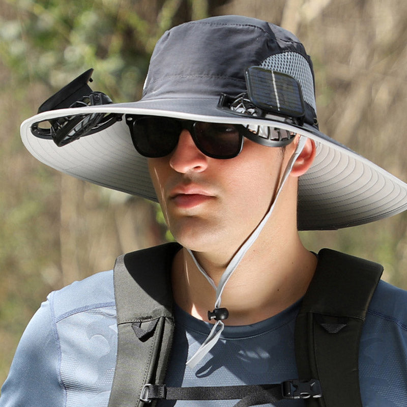 Solar Fan Hat