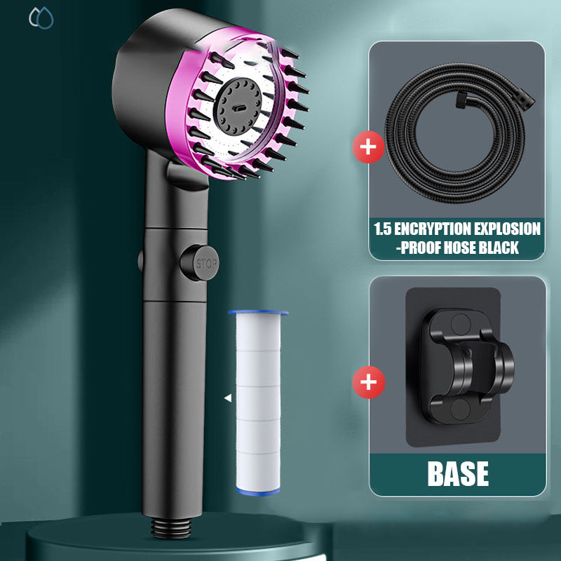 Three-Speed Supercharged Shower Head