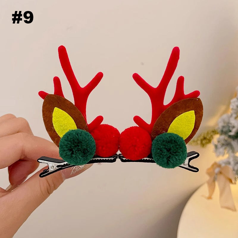 Christmas Antler Hair Clip