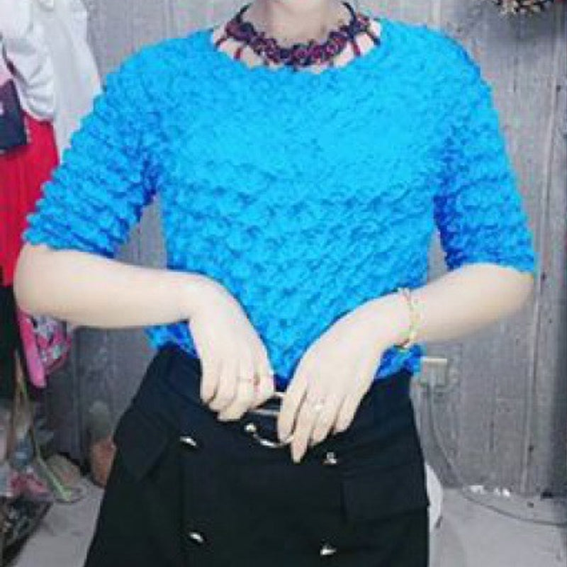 Variety Of Magic Crumpled Bubble Shirt