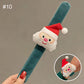 Christmas Snap Ring Buckle Bracelet