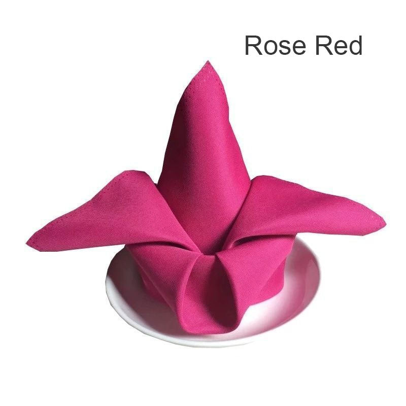 Solid Color Cloth Napkin