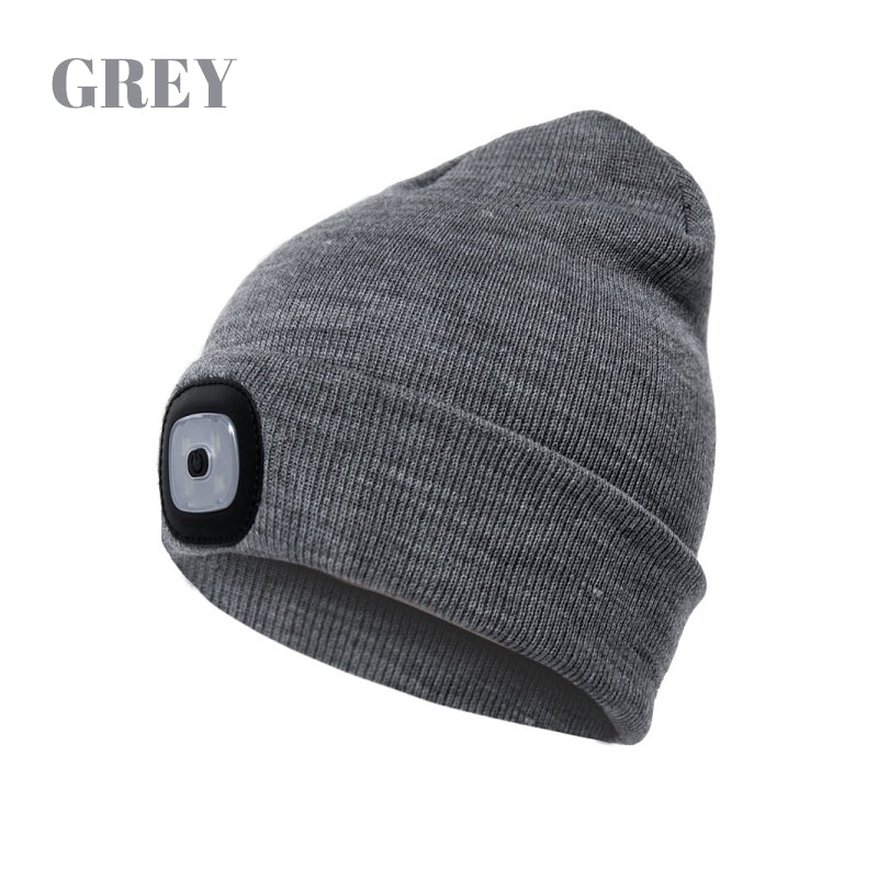 Led Lighting Knitted Hat