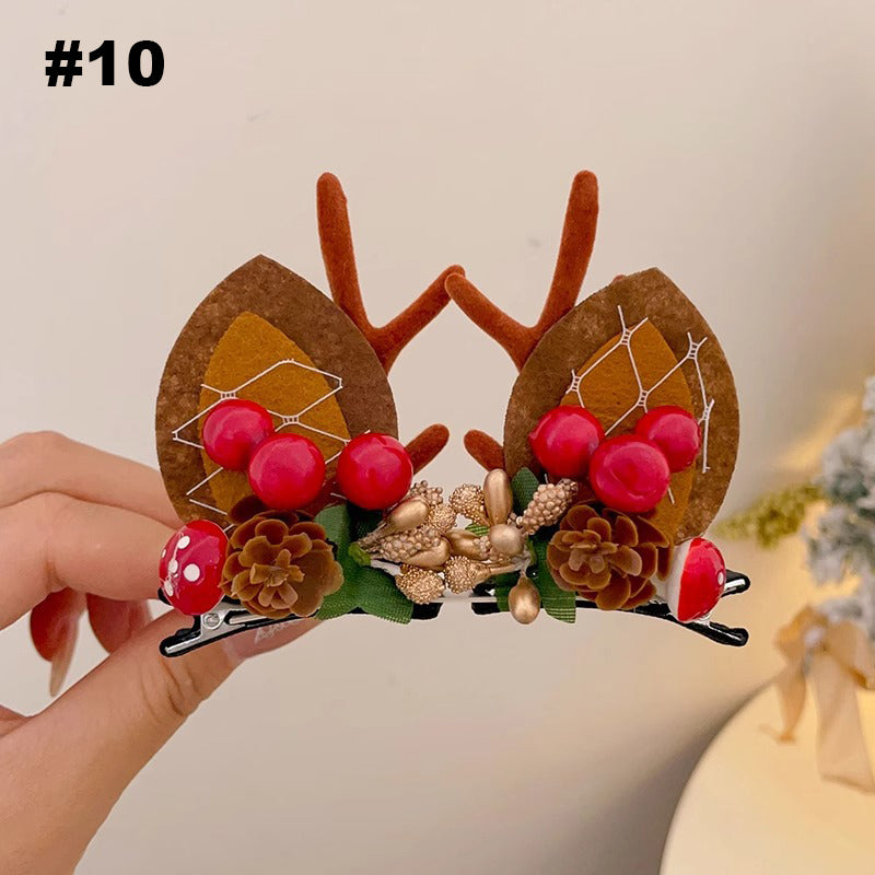 Christmas Antler Hair Clip
