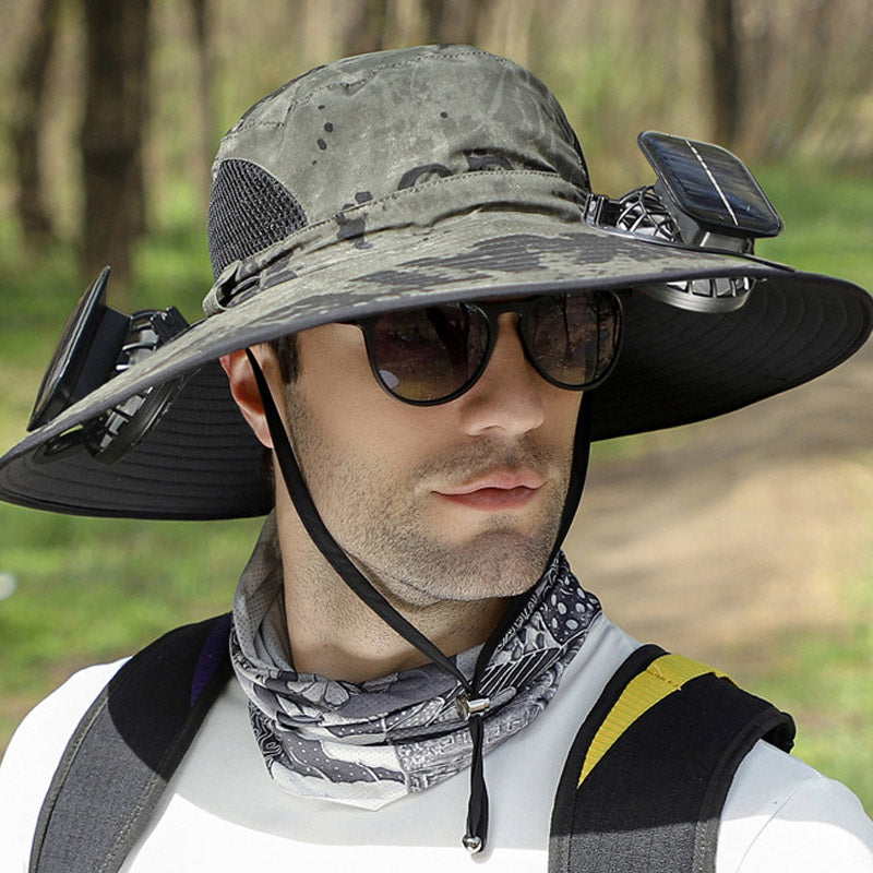 Solar Fan Hat