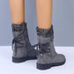 Comfortable Low Heel Mid-Calf Women's Boots