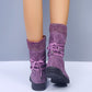 Comfortable Low Heel Mid-Calf Women's Boots