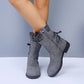 Comfortable Low Heel Mid-Calf Women's Boots